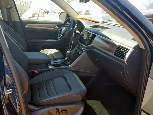 1V2NR2CA7KC533474 - 2019 VOLKSWAGEN ATLAS SEL Mavi foto 5
