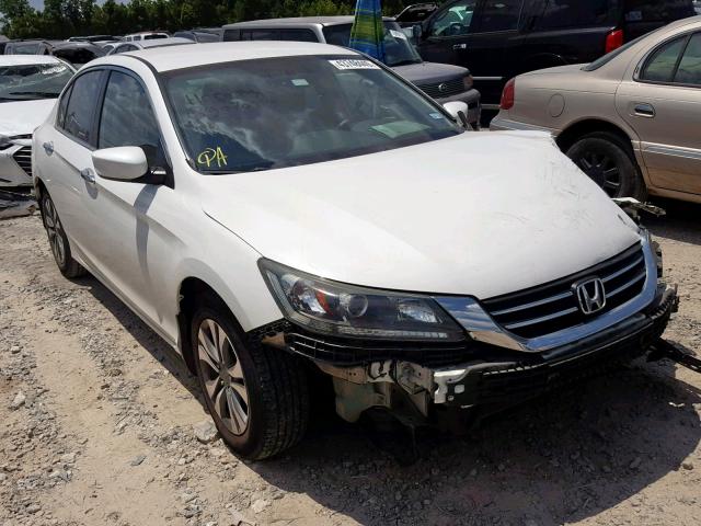 1HGCR2F31DA265852 - 2013 HONDA ACCORD LX WHITE photo 1