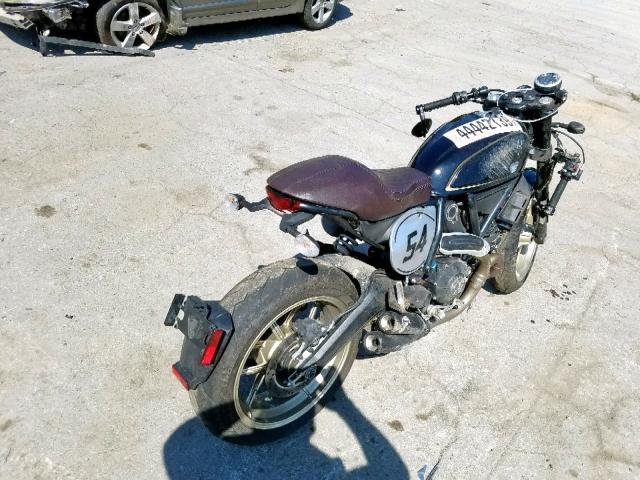 ZDM15ANM0HB020812 - 2017 DUCATI SCRAMBLER BLACK photo 4