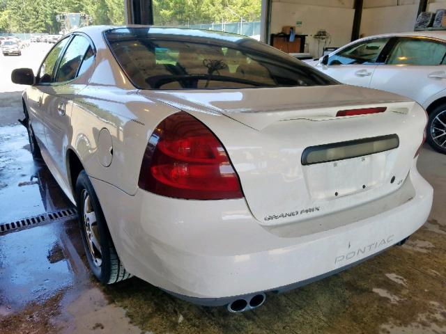2G2WP522641164756 - 2004 PONTIAC GRAND PRIX WHITE photo 3