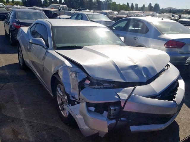 2G1FA1E39E9295945 - 2014 CHEVROLET CAMARO LS WHITE photo 1