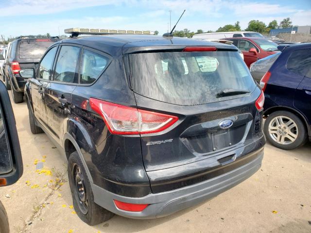 1FMCU0F73DUC94994 - 2013 FORD ESCAPE S BLACK photo 3