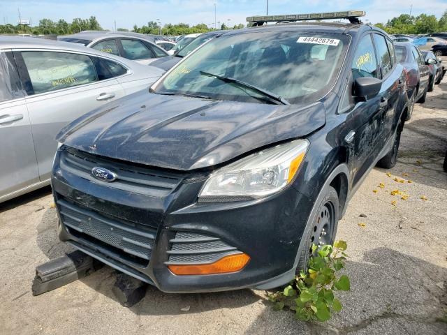 1FMCU0F75DUC94995 - 2013 FORD ESCAPE S BLACK photo 2