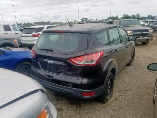 1FMCU0F75DUC94995 - 2013 FORD ESCAPE S BLACK photo 4