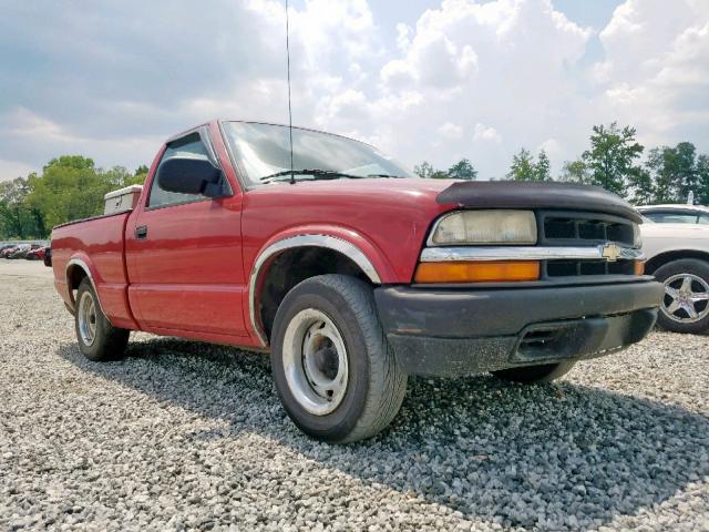 1GCCS1442WK160209 - 1998 CHEVROLET S TRUCK S1 RED photo 1