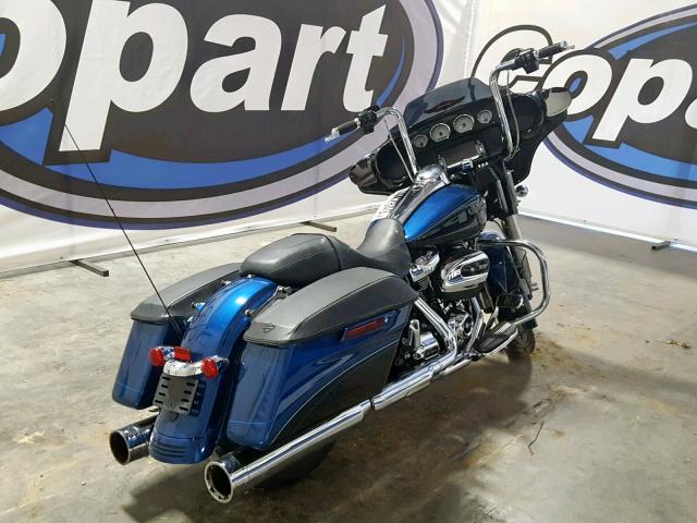 1HD1KXC17JB630646 - 2018 HARLEY-DAVIDSON FLHX 115TH BLUE photo 4