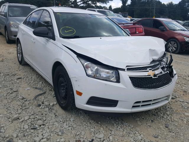 1G1PA5SH9E7327175 - 2014 CHEVROLET CRUZE LS WHITE photo 1