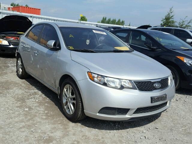 KNAFU4A28C5634084 - 2012 KIA FORTE EX SILVER photo 1