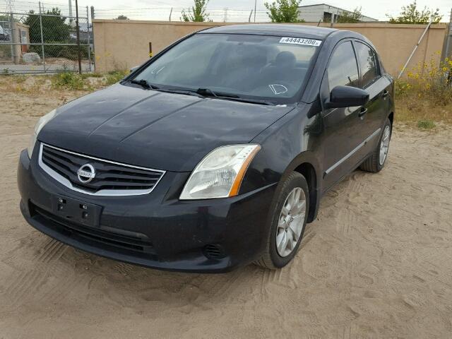 3N1AB6AP6AL636569 - 2010 NISSAN SENTRA 2.0 BLACK photo 2