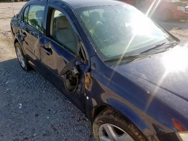 1G1AL58F887278710 - 2008 CHEVROLET COBALT LT BLUE photo 9