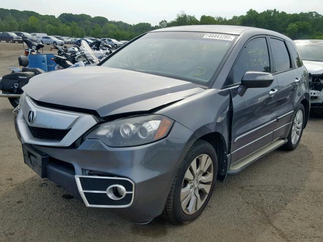 5J8TB1H5XAA004728 - 2010 ACURA RDX TECHNO GRAY photo 2