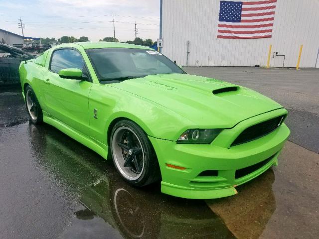 1ZVBP8CF6C5201280 - 2012 FORD MUSTANG GT GREEN photo 1