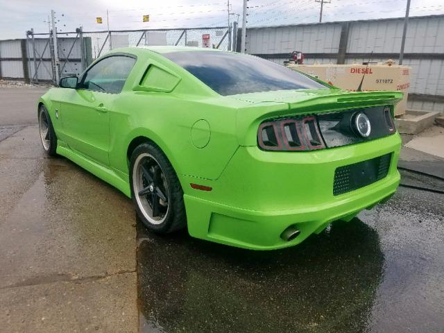 1ZVBP8CF6C5201280 - 2012 FORD MUSTANG GT GREEN photo 3