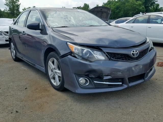 4T1BF1FK7CU576084 - 2012 TOYOTA CAMRY BASE GRAY photo 1