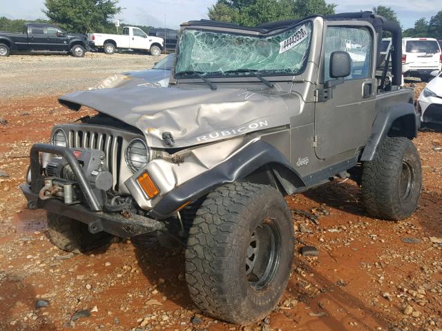 1J4FA69SX4P742735 - 2004 JEEP WRANGLER / BEIGE photo 2