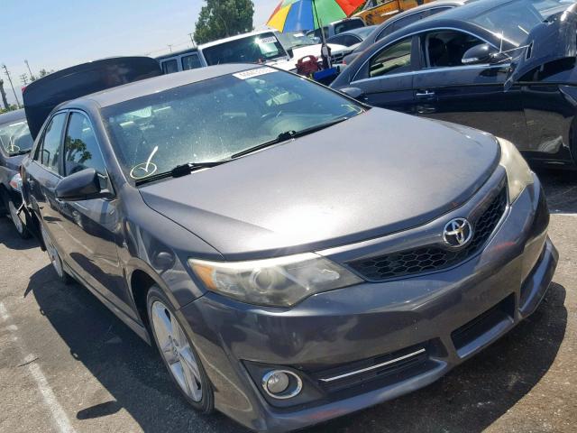 4T1BF1FK5CU157473 - 2012 TOYOTA CAMRY BASE GRAY photo 1