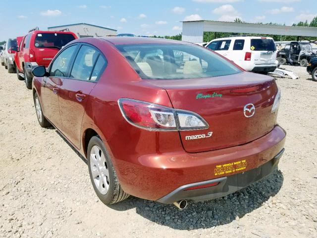 JM1BL1VFXB1403919 - 2011 MAZDA 3 I RED photo 3