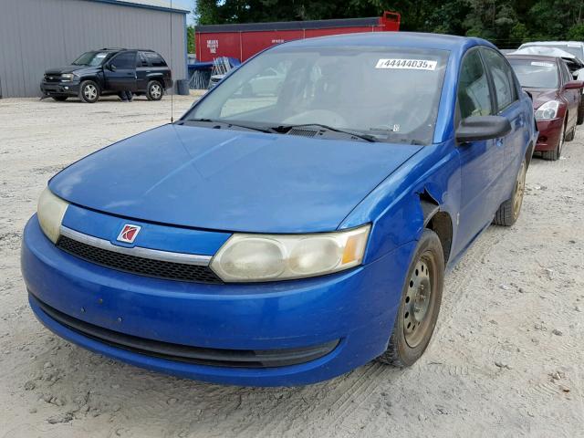 1G8AJ52F74Z151588 - 2004 SATURN ION LEVEL BLUE photo 2