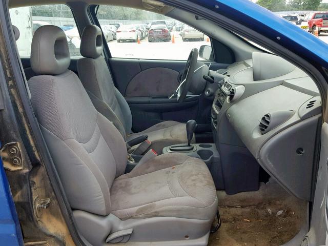 1G8AJ52F74Z151588 - 2004 SATURN ION LEVEL BLUE photo 5