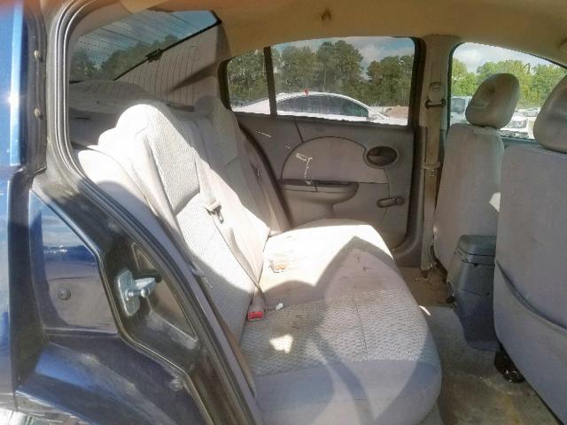 1G8AZ55F17Z156889 - 2007 SATURN ION LEVEL BLUE photo 6