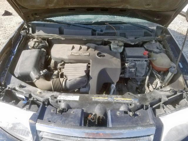 1G8AZ55F17Z156889 - 2007 SATURN ION LEVEL BLUE photo 7