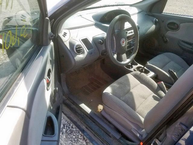 1G8AZ55F17Z156889 - 2007 SATURN ION LEVEL BLUE photo 9