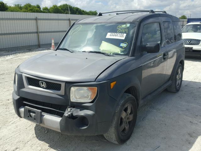 5J6YH18605L003099 - 2005 HONDA ELEMENT EX GRAY photo 2