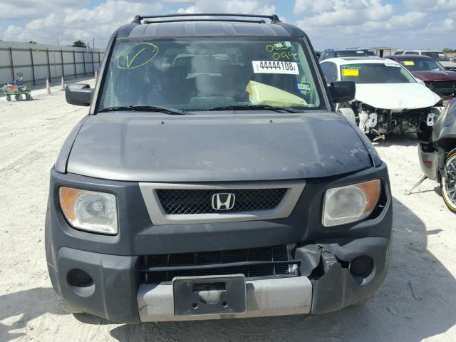 5J6YH18605L003099 - 2005 HONDA ELEMENT EX GRAY photo 9