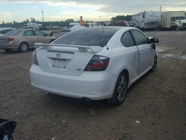 JTKDE3B7XA0302551 - 2010 TOYOTA SCION TC თეთრი ფოტო 4