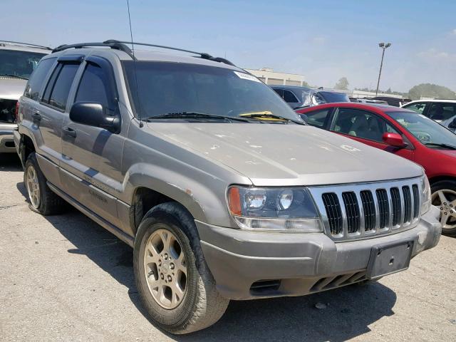 1J4GW48S61C577829 - 2001 JEEP GRAND CHER GRAY photo 1