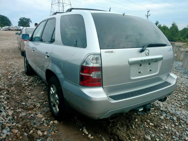 2HNYD18825H540650 - 2005 ACURA MDX TOURIN SILVER photo 3