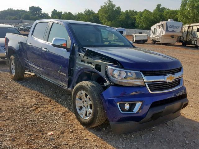 1GCGSBE35F1217053 - 2015 CHEVROLET COLORADO L BLUE photo 1