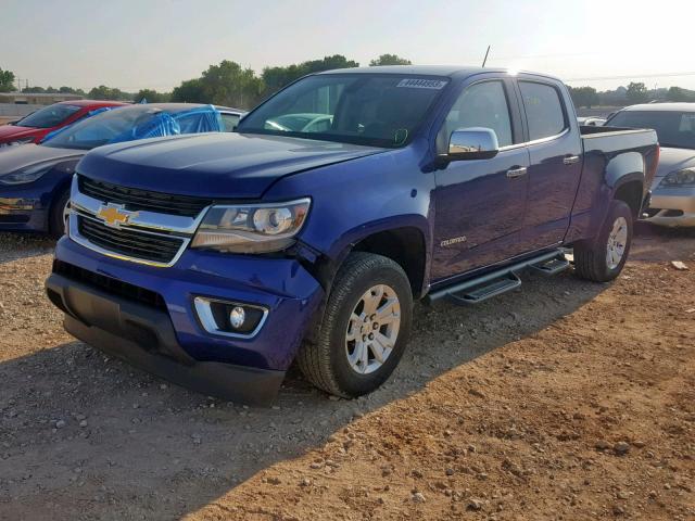 1GCGSBE35F1217053 - 2015 CHEVROLET COLORADO L BLUE photo 2