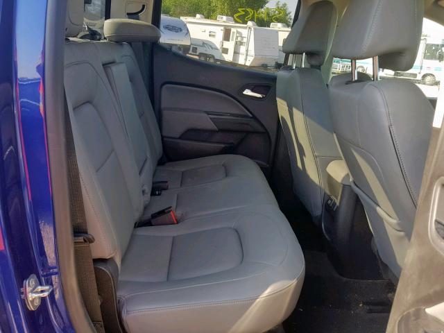 1GCGSBE35F1217053 - 2015 CHEVROLET COLORADO L BLUE photo 6