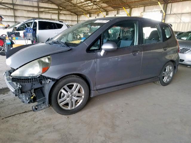 JHMGD38698S050066 - 2008 HONDA FIT SPORT SILVER photo 2