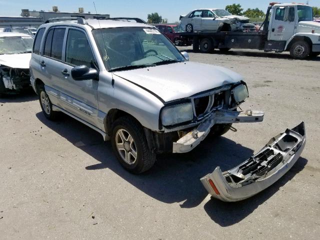 2CNBE634646902169 - 2004 CHEVROLET TRACKER LT SILVER photo 1