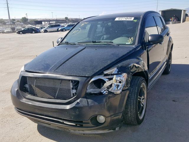 1B3HE78K07D155591 - 2007 DODGE CALIBER R/ BLACK photo 2