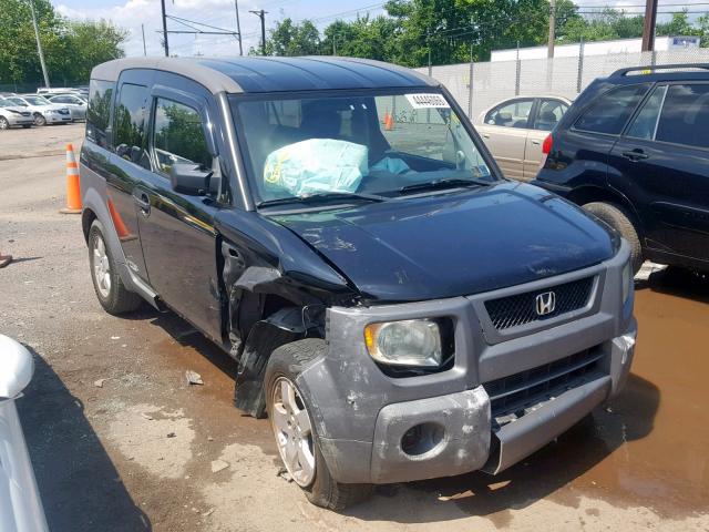 5J6YH18514L000735 - 2004 HONDA ELEMENT EX BLACK photo 1