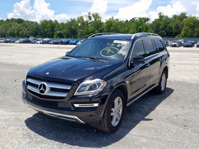 4JGDF2EE2FA529786 - 2015 MERCEDES-BENZ GL 350 BLU BLACK photo 2