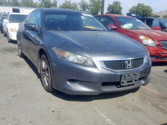 1HGCS12808A021728 - 2008 HONDA ACCORD EXL GRAY photo 1