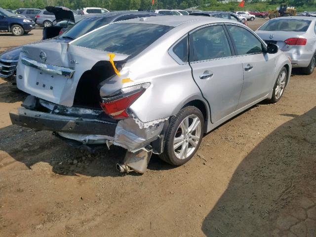 1N4BL3AP4EC149505 - 2014 NISSAN ALTIMA 3.5 SILVER photo 4