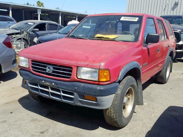 4S6CY58V7S4409047 - 1995 HONDA PASSPORT E RED photo 2