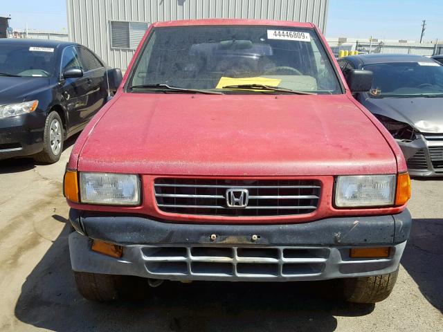 4S6CY58V7S4409047 - 1995 HONDA PASSPORT E RED photo 9