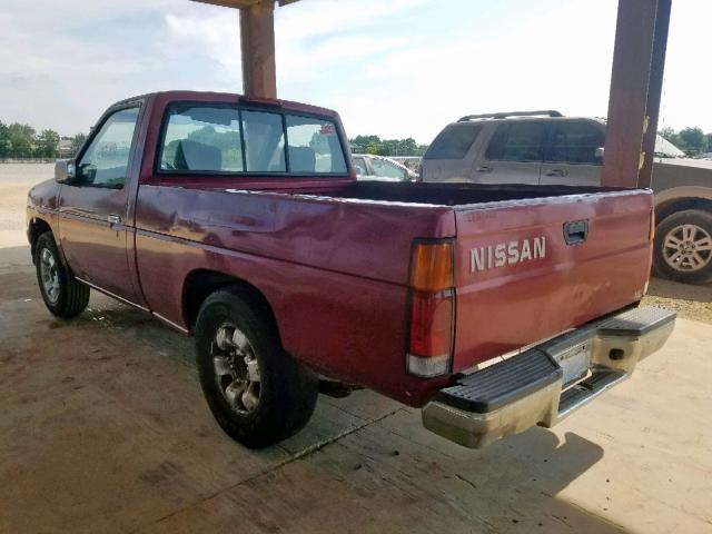 1N6SD11S4SC410561 - 1995 NISSAN TRUCK E/XE RED photo 3