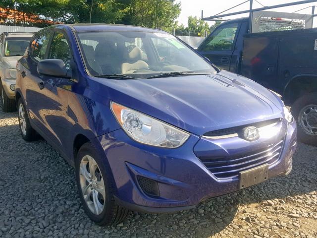 KM8JT3AB2BU200835 - 2011 HYUNDAI TUCSON GL BLUE photo 1