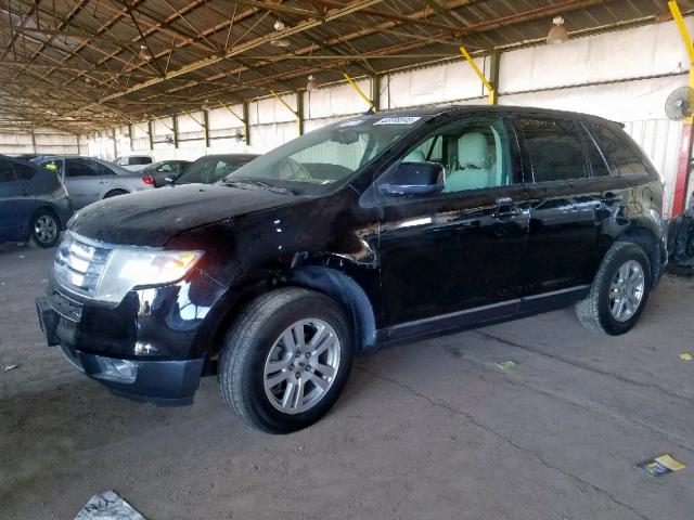 2FMDK38C67BB07828 - 2007 FORD EDGE SEL BLACK photo 2