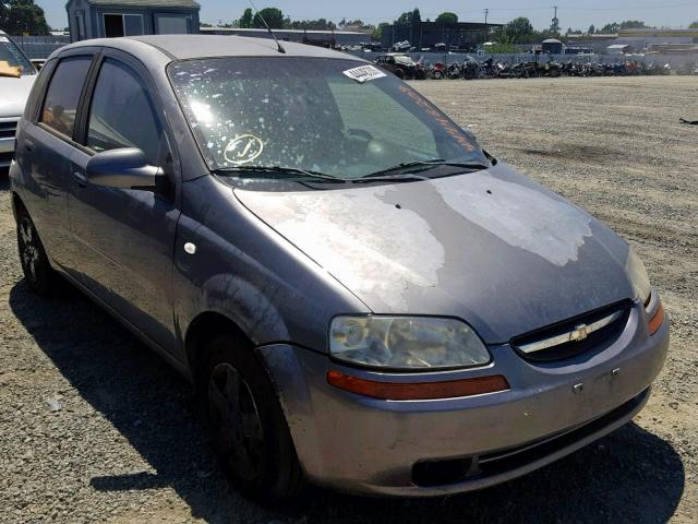 KL1TD66676B683061 - 2006 CHEVROLET AVEO BASE Boz foto 1