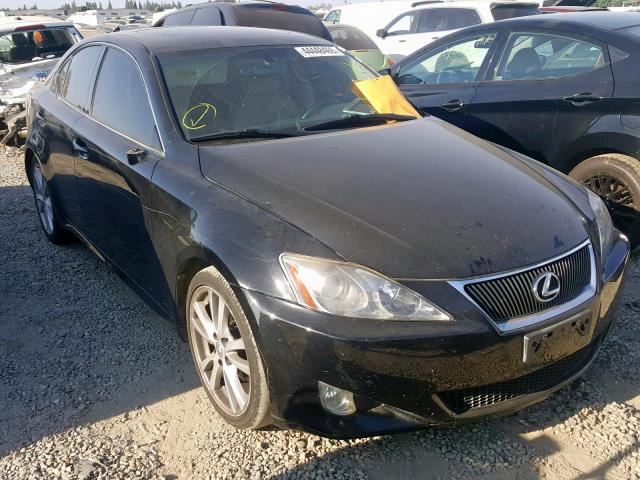 JTHBK262065006463 - 2006 LEXUS IS 250 BLACK photo 1