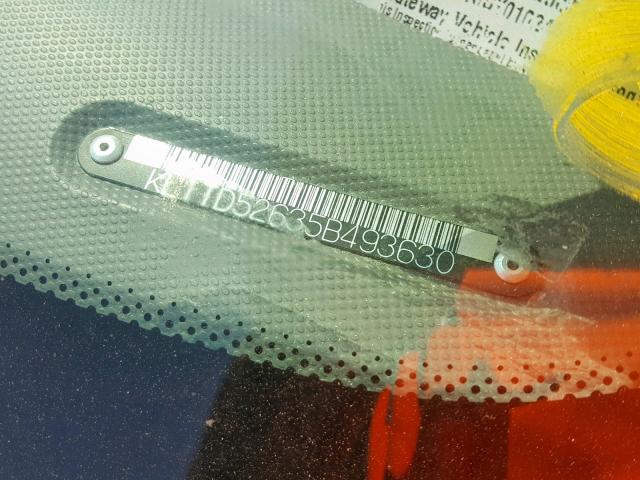 KL1TD52635B493630 - 2005 CHEVROLET AVEO BASE Mavi foto 10