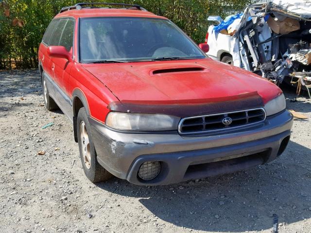 4S3BG685XV7622093 - 1997 SUBARU LEGACY OUT RED photo 1